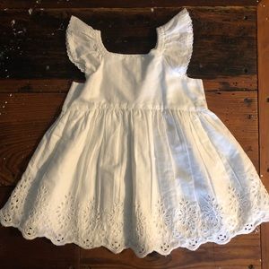 White GAP dress
